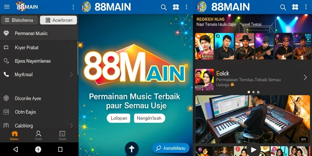 Screenshot 88MAIN menunjukkan suasana gameplay yang seru dan interaktif.