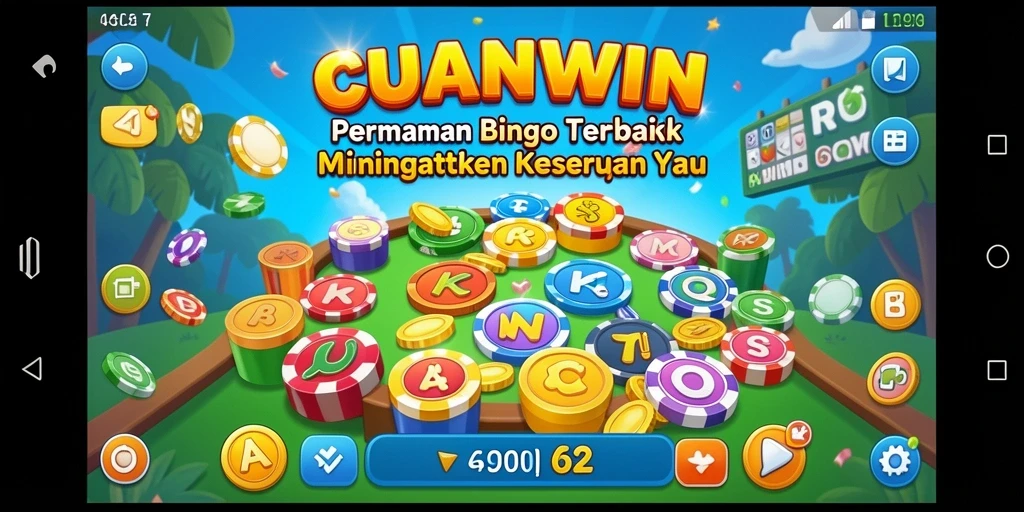 Screenshot gameplay CUANWIN menampilkan keseruan bermain Bingo.