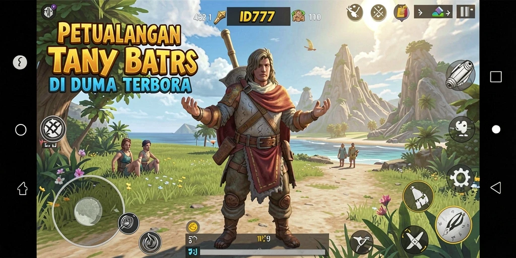 Gameplay ID777 yang menakjubkan di dunia terbuka.