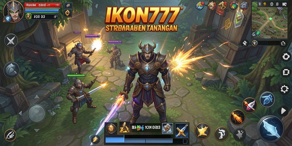 Tampilan gameplay menarik dari IKON777 yang menguji strategi pemain.