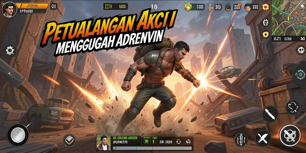 Gameplay seru dalam JP6789 penuh aksi dan petualangan.