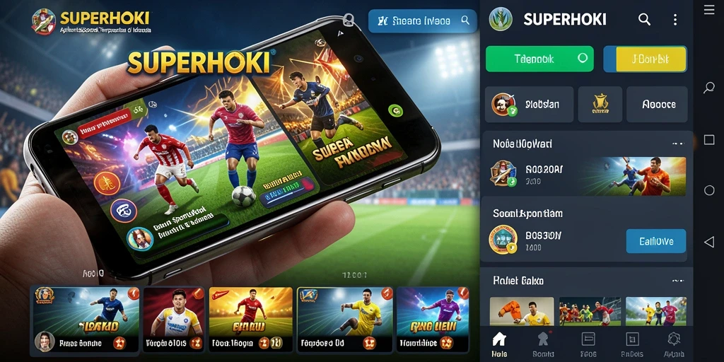 Tampilan gameplay Sportsbook yang menegangkan dan interaktif.