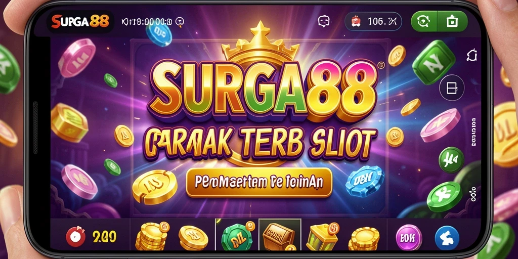 Tampilan utama gameplay slot SURGA88 yang menarik.